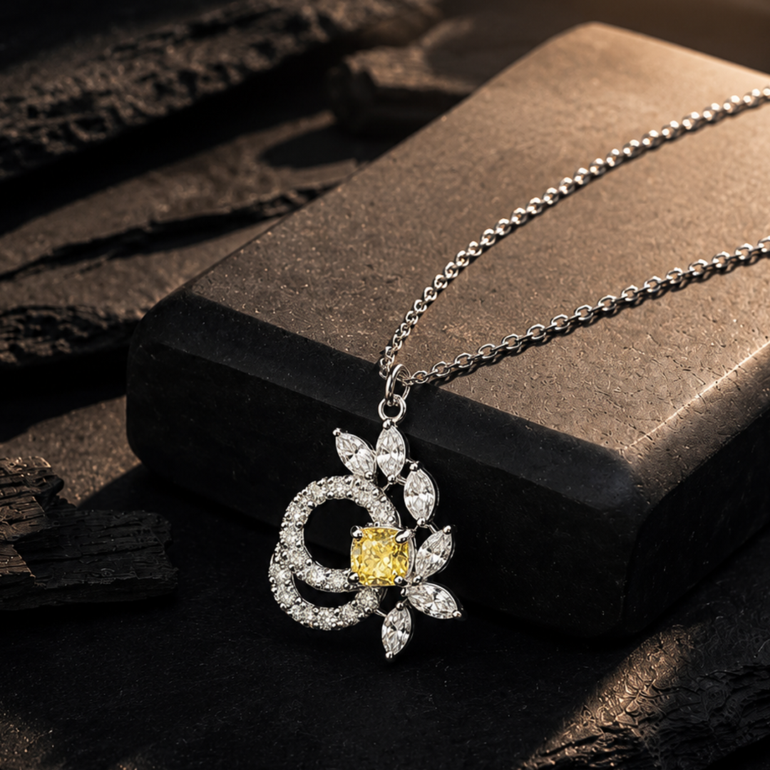 Lab-Grown Diamond Fancy Pendant
